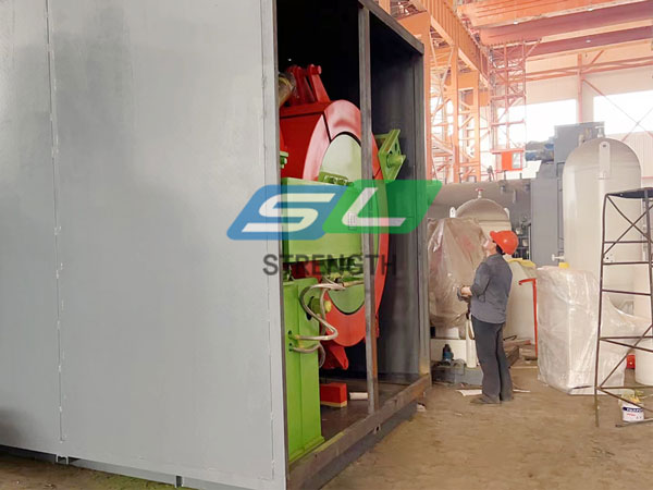 2 sets of mass production supercritical foaming Equipment sent to Vietnam Shoe f